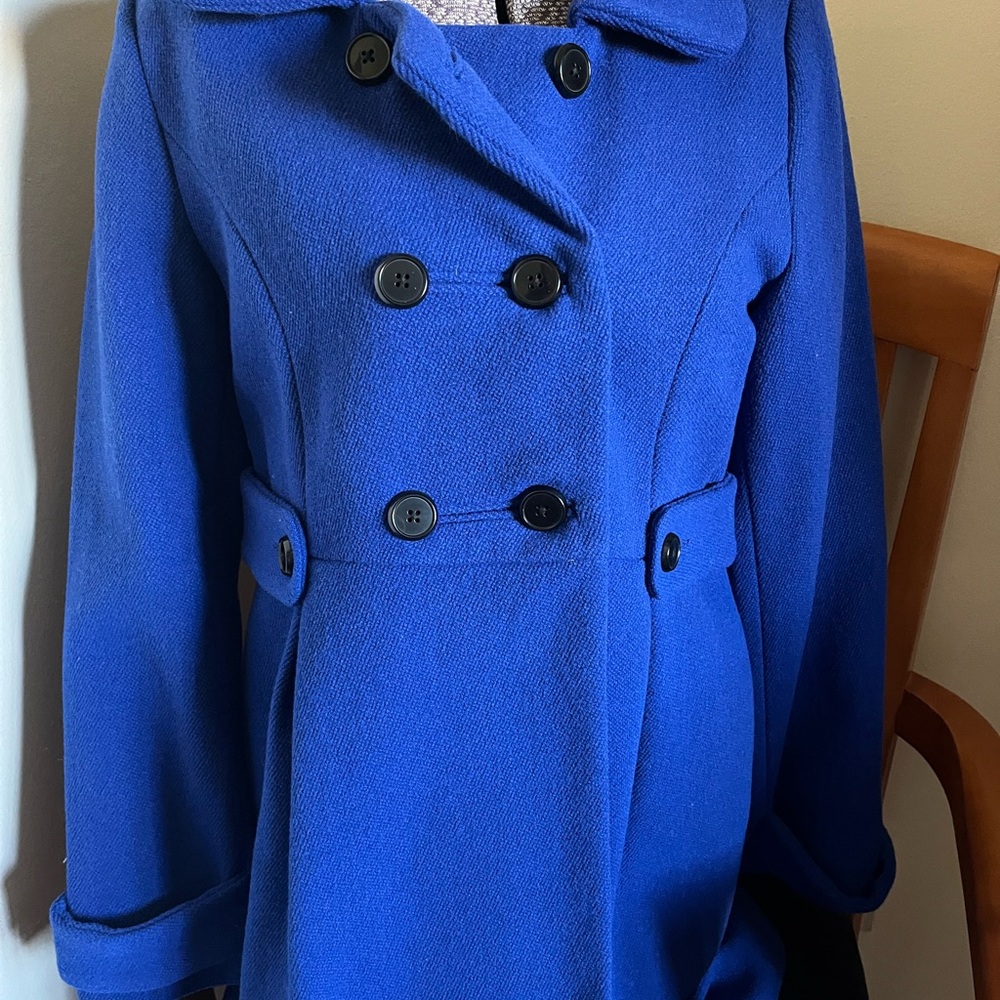 NWT Old Navy cobalt blue coat size S